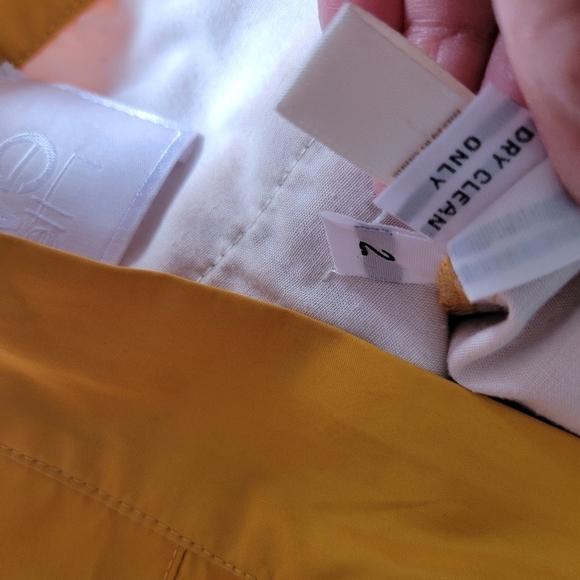 Love Binetti Pleated Pants Size 2 in Yellow - Picture 14 of 15